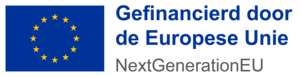 Logo: Gefinancierd door de Europese Unie, NextGenerationEU.